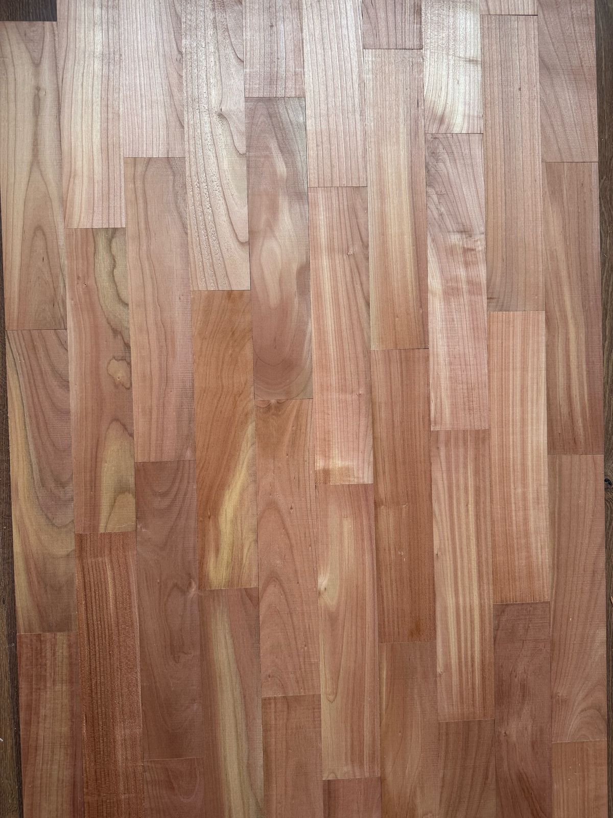 Штучный паркет Алекс Паркет Вишня пропаренная Селект 350х70х15 мм